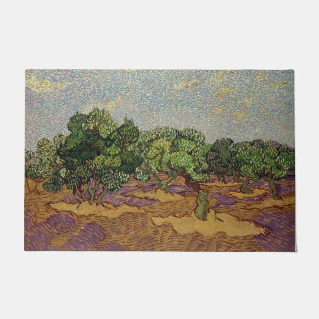 Tapete Vincent van Gogh - Oliveiras (Frente)