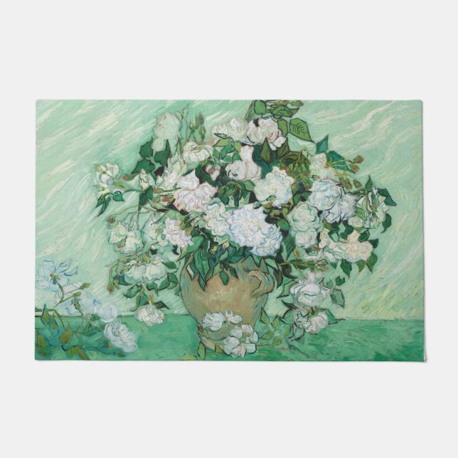 Tapete Vincent van Gogh - Rosas (Frente)