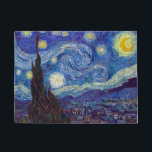 Tapete VINCENT VAN GOGH - Starry night 1889<br><div class="desc">VINCENT VAN GOGH - Starry night 1889Oil on canvas</div>