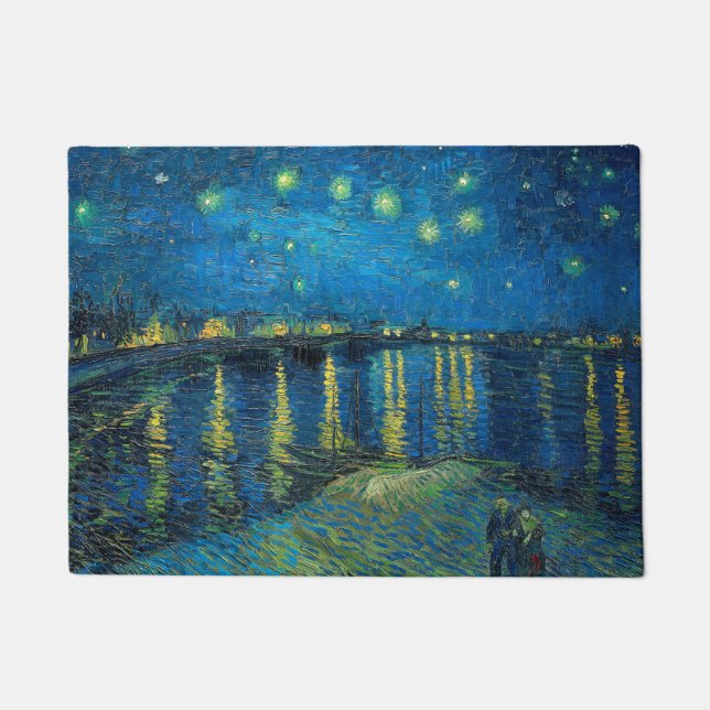 Tapete Vincent Van Gogh Starry Night Over the Rhone (Frente)