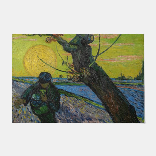 Tapete Vincent van Gogh - The Sower (Frente)