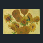 Tapete Vincent van Gogh - Vase com Quinze Girassóis<br><div class="desc">Vase com Quinze Girassóis / Vase avec quinze Tornesols - Vincent Van Gogh,  agosto de 1888 - Girassóis versão 1888 (F454)</div>