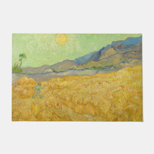 Tapete Vincent van Gogh - Wheatfield com um Receptor