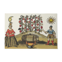 Vineyard antigo, adicione texto Doormat