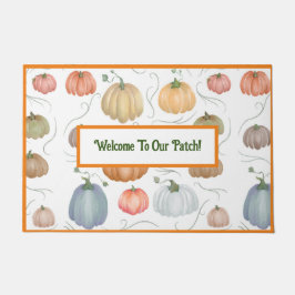 Tapete Vinhas aquosas coloridas, sistema de abóbora