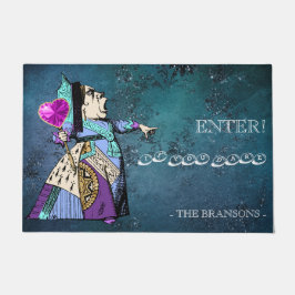 Tapete Vintage Alice no País das Maravilhas Rainha dos Co