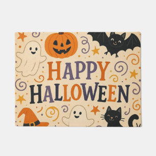Tapete Vintage, bonitinha feliz morcego de halloween, fan