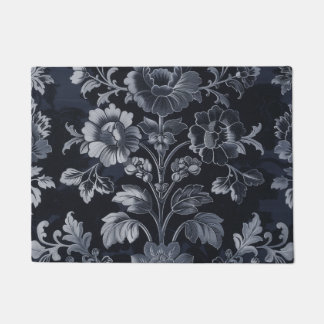 Tapete Vintage de Damask da cinza inspirada