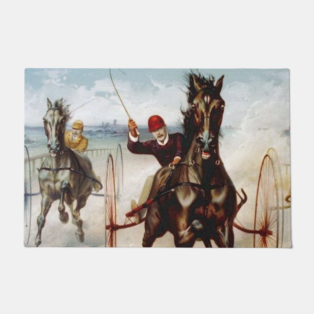 Tapete Vintage Harness Racing (Frente)