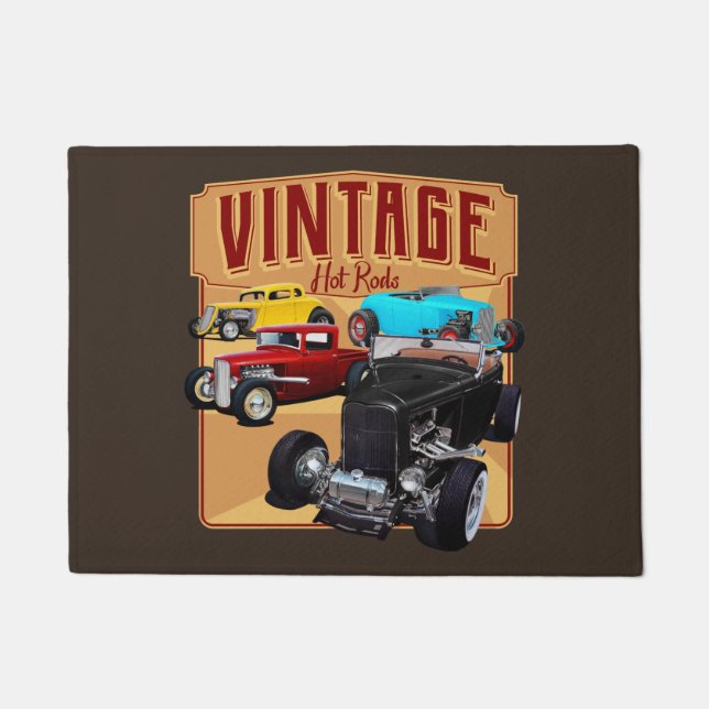 Tapete Vintage Hot Rods (Frente)