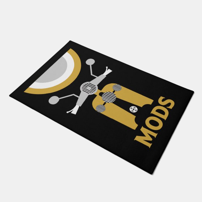 Tapete Vintage Inspirou Os Mods E Rockers Britânicos (Inclinado)