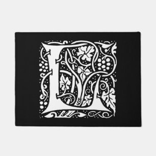 Tapete Vintage Monograma L Art Nouveau