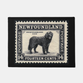 Tapete Vintage Newfound Dog