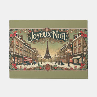Tapete Vintage Noel em Paris