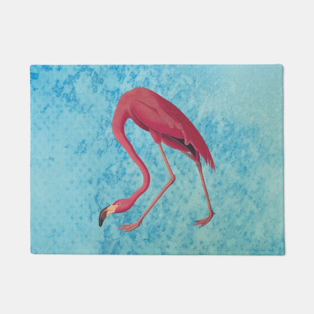 Tapete Vintage Pink Flamingo (Frente)