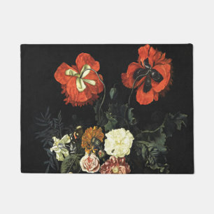 Tapete Vintage pintando "A Vida Estática com Flores"
