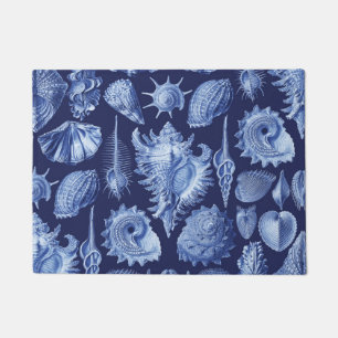 Tapete Vintage Seashells Blue