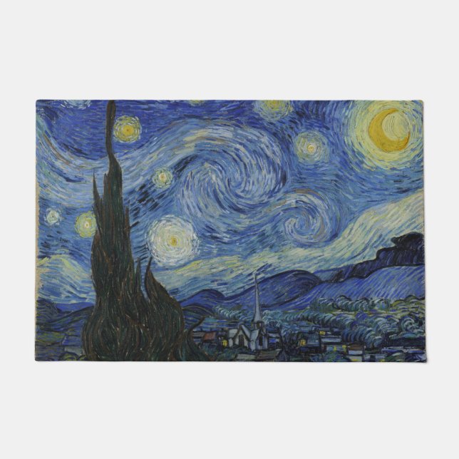 Tapete Vintage Van Gogh Starry Night (Frente)