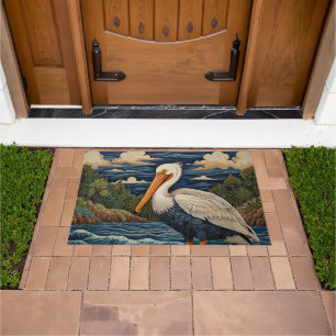 Tapete Vintage white sea aves-do-mar pelicano