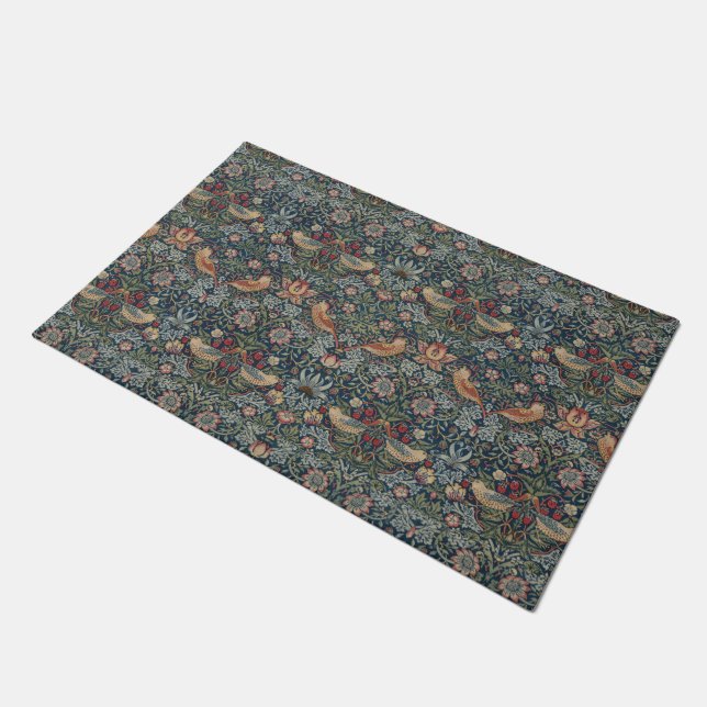 Tapete Vintage William Morris Strawberry Thef (Inclinado)
