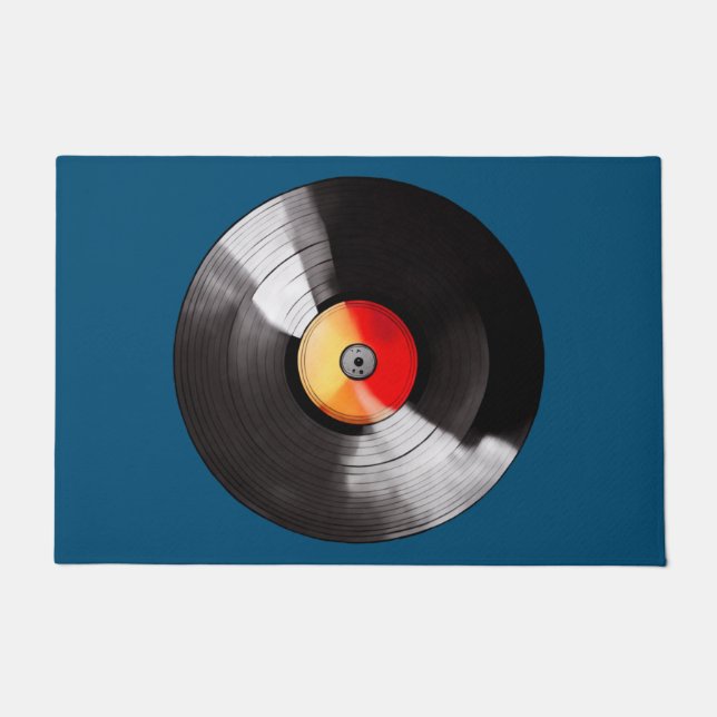 Tapete Vinyl Record Doormat (Frente)