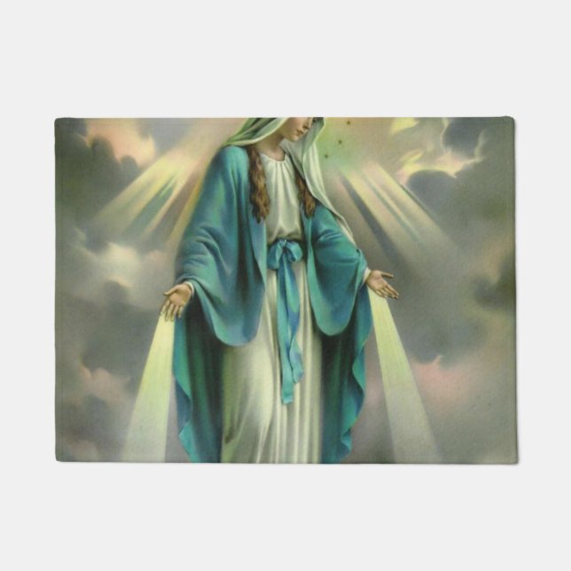 Tapete Virgem Abençoada Maria (Frente)