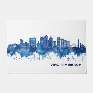 Tapete Virginia Beach Skyline Blue