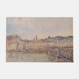 Tapete Vista de Salzburgo (por Rudolf von Alt)