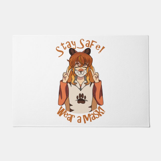 Tapete Vista uma máscara! (Frente)