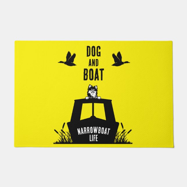 Tapete Vivendo em Narrowboat (Frente)