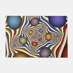 Tapete Voando, Arte Fractal Moderna Abstrato Colorida