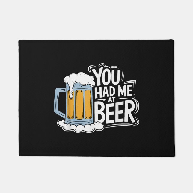 Tapete Você Me Teve Na Cerveja (Frente)