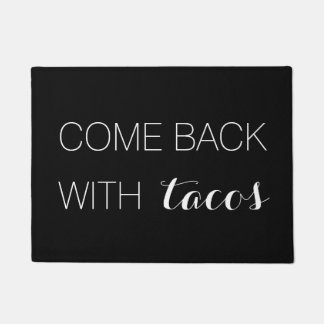 Tapete Voltado com Doormat do Tacos