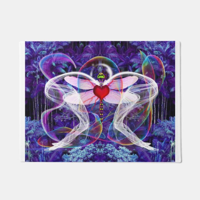 Tapete Voo Surreal do Dragão Psicodélico (Frente)