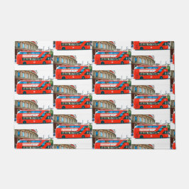 Tapete Wanderlust Red Bus Ride London Traveler Funky Dive