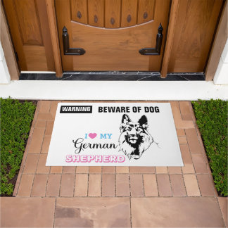 Tapete Warning -24" x 36" Door Mat