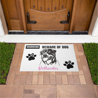 Tapete Warning -24" x 36" Door Mat