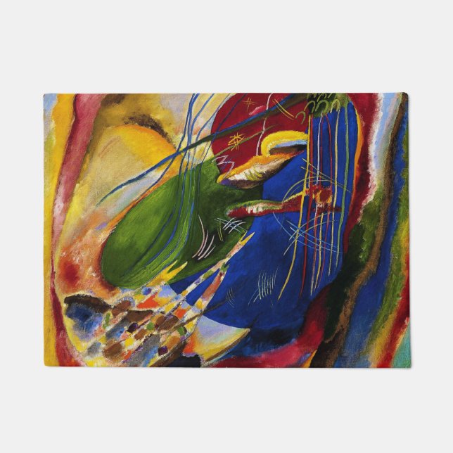 Tapete Wassily Kandinsky - Imagem Com Três Pontos (Frente)