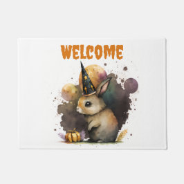 Tapete Watercolor Baby Bunny Halloween