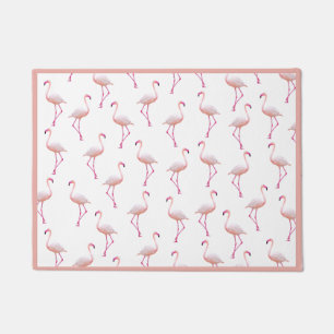 Tapete Watercolor Summer Flamingo Pattern
