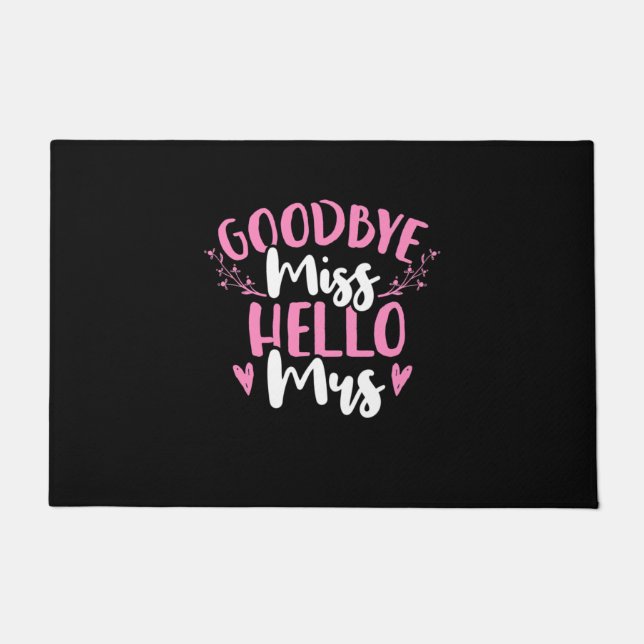 Tapete Wedding Gifts | Goodbye Miss Hello Mrs (Frente)