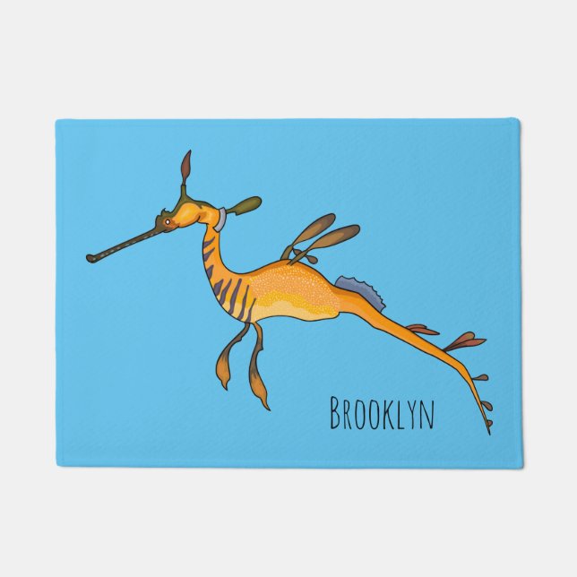 Tapete Weedy seadragon cartoon illustration  (Frente)