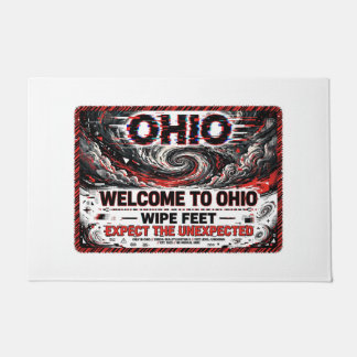 Tapete Welcome To Ohio Glitch Funny Doormat
