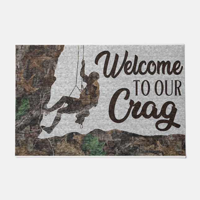 Tapete Welcome to our drag retro doormat (Frente)
