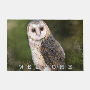 Tapete Western Barn Owl - Pintura Migrada - Bem-vindo