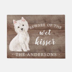 Tapete Westie Dog Personalised Door Mat