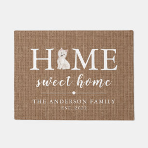 Tapete Westie Home Sweet Home Doormat