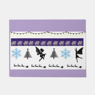 Tapete Whimsical, doormat de fada para o natal