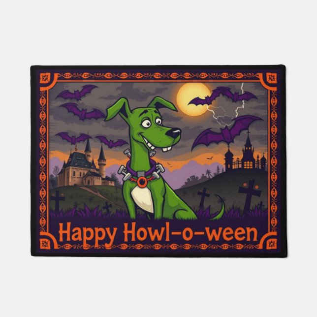 Tapete Whippetstein Feliz Como-ê-lo-ween (Frente)