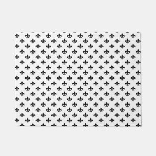 Tapete White Black Fleur De Lis Delicate Mardi Gras